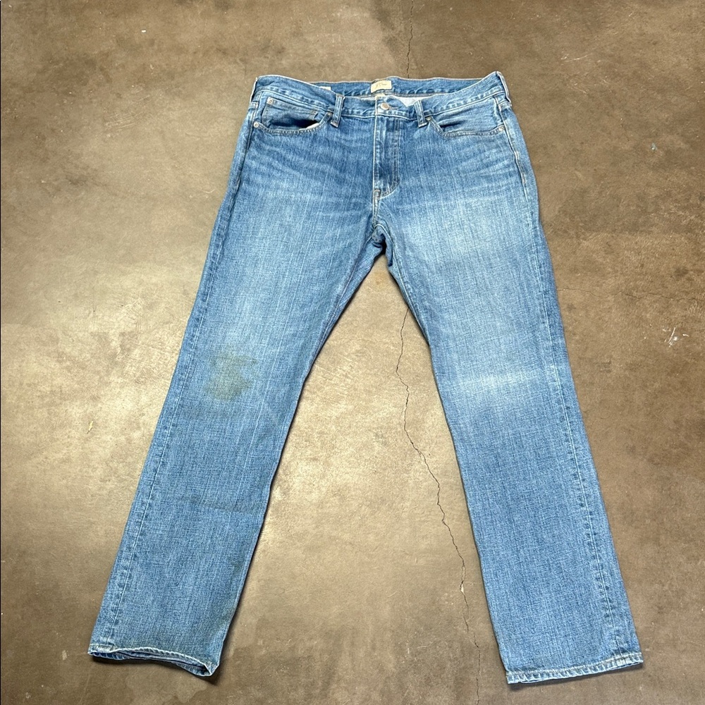 J. Crew Classic Blue Straight Jeans- size 35